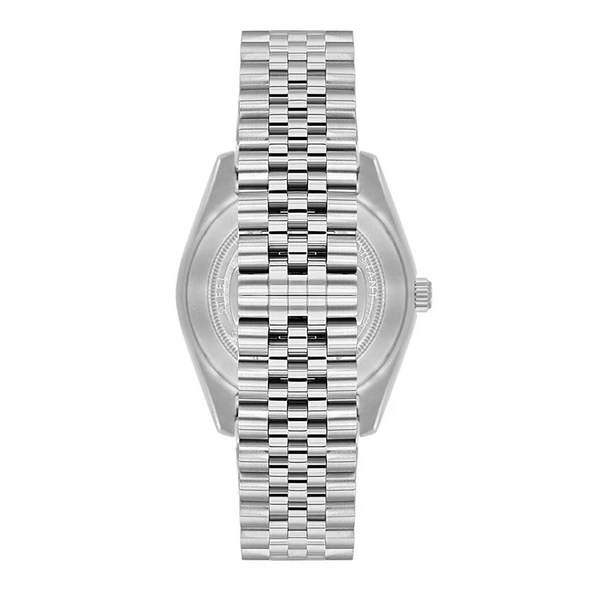 Slazenger SL.09.2509.1.03 Quartz Çelik Gri Mavi Kadran 42 mm Erkek Kol Saati - 4