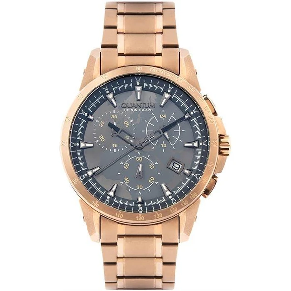Quantum TTG859.460 45 mm Rose/Gold Erkek Saat - 2