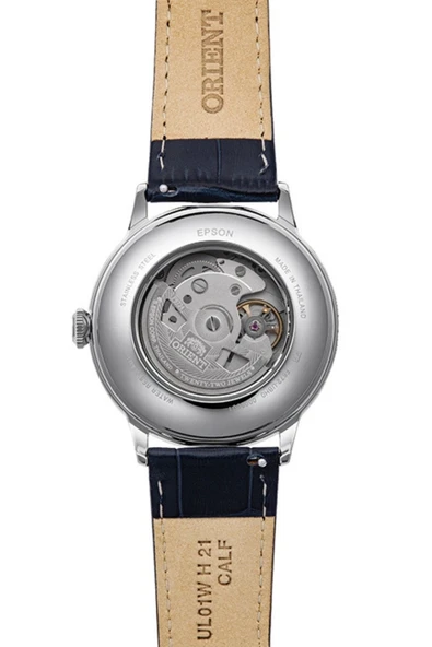 Orient Bambino RA-AC0024L30B Otomatik Deri Lacivert 41 mm Erkek Kol Saati - 4