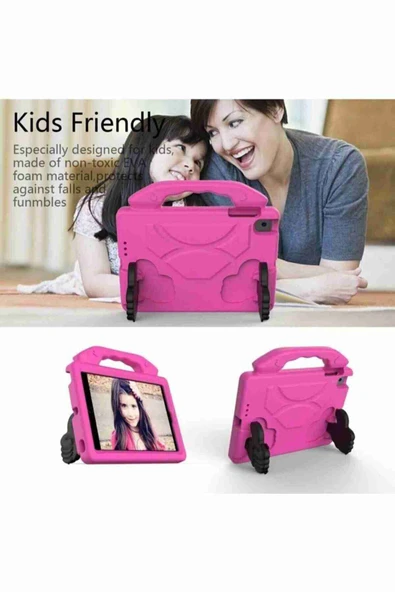 10.2 inç 7/8/9 Nesil iPad Uyumlu Eğlenceli Yumuşak Like Standlı Tablet Kılıfı - Resim 4