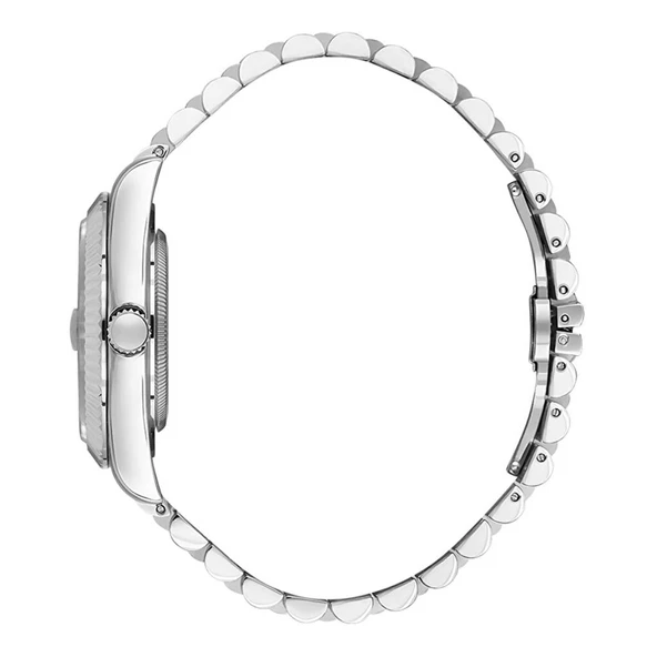 Slazenger SL.09.2509.1.03 Quartz Çelik Gri Mavi Kadran 42 mm Erkek Kol Saati - 3