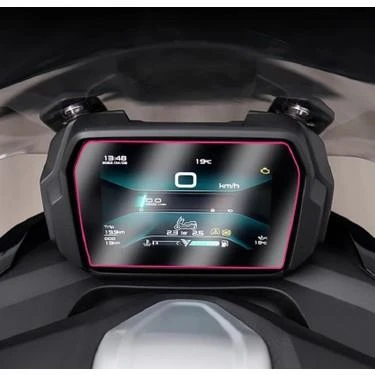 Voge SR3 2024 Gösterge Uyumlu ŞEFFAF Nano Ekran Koruyucu - 1