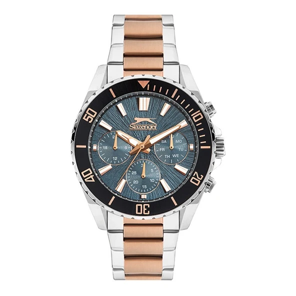 Slazenger SL.09.2273.2.07 Quartz Çelik Rose/Gri 45 mm Erkek Kol Saati - 2