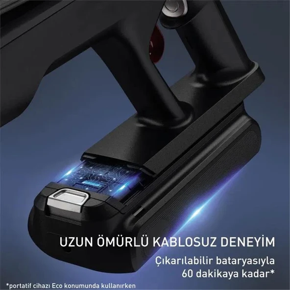TEFAL TY9AC X-FORCE 13,60 ALLERGY AQUA AEROSPİN KABLOSUZ ŞARJLI DİKEY SÜPÜRGE - 8