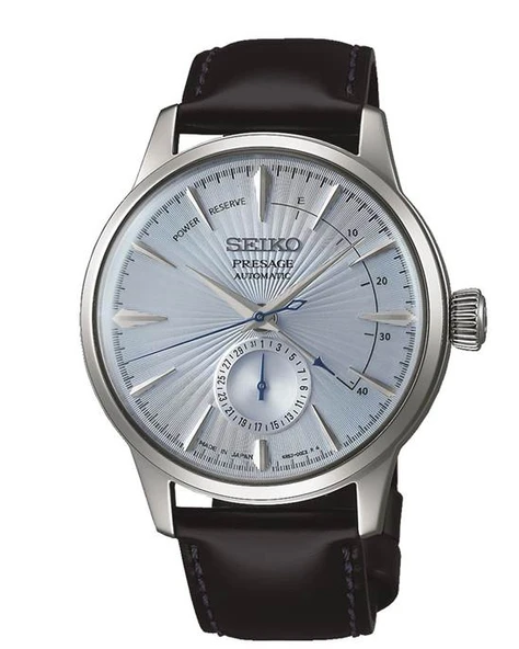 Seiko SSA343J Otomatik Deri Siyah 10 ATM 40 mm Erkek Kol Saati - 6