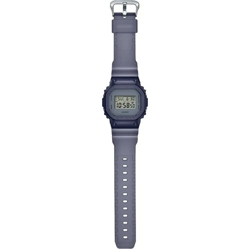 Casio GM-5600MF-2DR Dijital Silikon Gri 20 ATM 38 mm Erkek Kol Saati - Resim 3