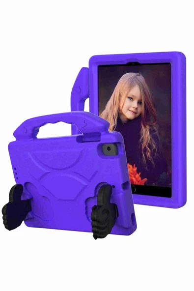 10.2 inç 7/8/9 Nesil iPad Uyumlu Eğlenceli Yumuşak Like Standlı Tablet Kılıfı - Resim 11