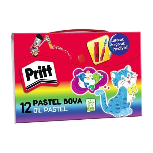 Pritt Pastel Boya Çantalı 12'li 1048062