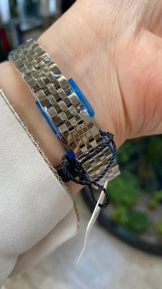 Ferro Quartz Çelik Gri 25 mm Kadın Kol Saati - 6
