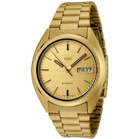 Seiko 5 SNXL72K1 Otomatik Çelik Altın Rengi 37 mm Erkek Kol Saati
