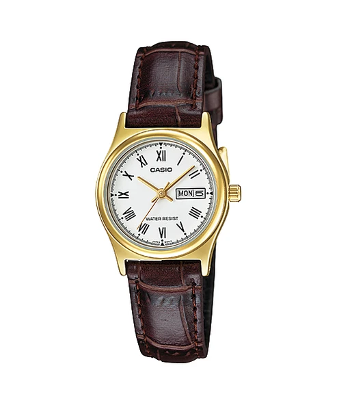 Casio LTP-V006GL-7BUDF Quartz Deri Kahverengi 25 mm Kadın Kol Saati - 2