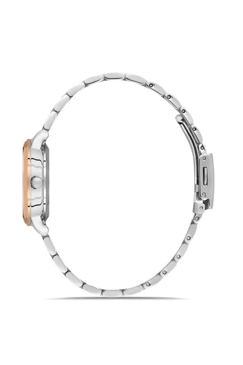 Ferro Quartz Çelik Rose/Gri 30 mm Kadın Kol Saati - 2