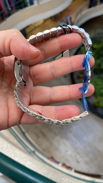 Ferro Quartz Çelik Gri 25 mm Kadın Kol Saati - 7