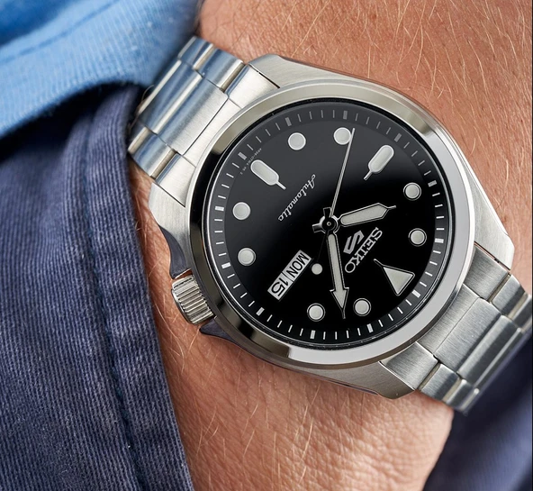 Seiko 5 Sports SRPE55K 42 mm Erkek Kol Saati - 8
