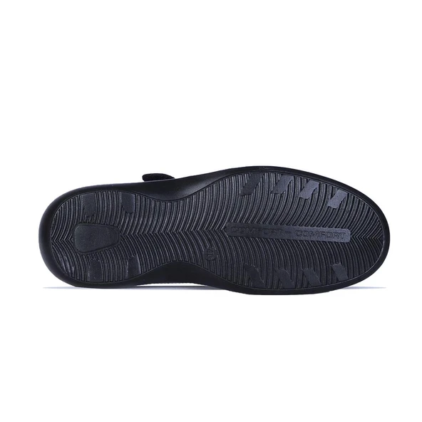 Moda Ayakkabı 215 Siyah-Kahve Deri Yazlık Ayakkabı - Resim 7