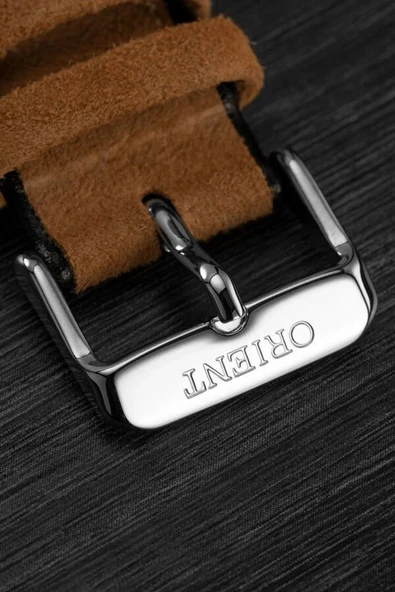Orient TAC08003A0 Kurmalı Otomatik Deri Taba Kristal Cam 42 mm Erkek Kol Saati - 5