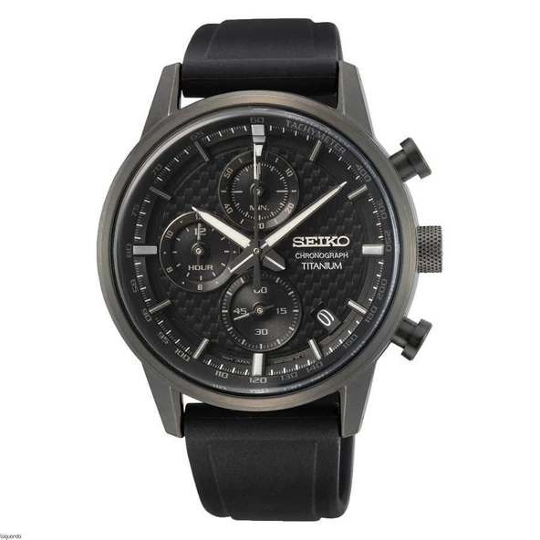 Seiko SSB393P1 Quartz Titanyum Kasa Kristal Cam 41 mm Erkek Kol Saati