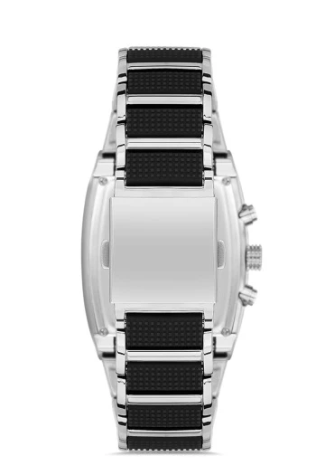 Ferro FM31266A-J2 40 mm Silver - Black Erkek Kol Saati
