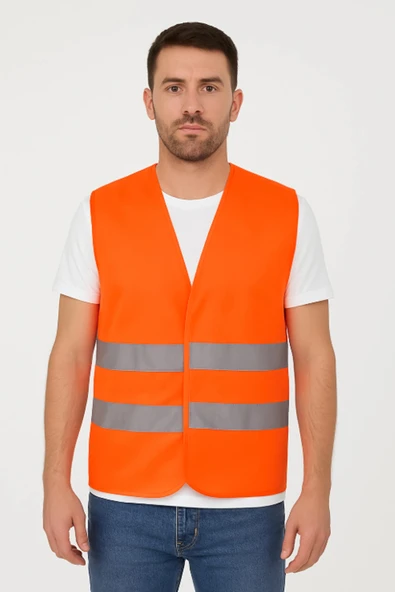GALANTHUS HI-VIS YELEK Fosforlu Reflektörlü Güvenlik Yeleği İş Güvenliği ürün görseli