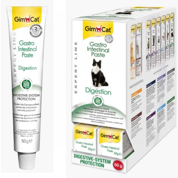 Gimcat Kedi Macunu Gastrointestinal Paste 50gr ürün görseli 1
