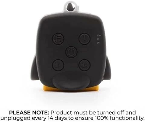 Yogasleep Penguen, Beyaz Gürültü Makinesi, Daha İyi Uyku İçin 6 Rahatlatıcı Ses - 2