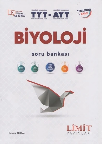 TYT AYT Biyoloji Soru Bankası Limit Yayınları ürün görseli 1