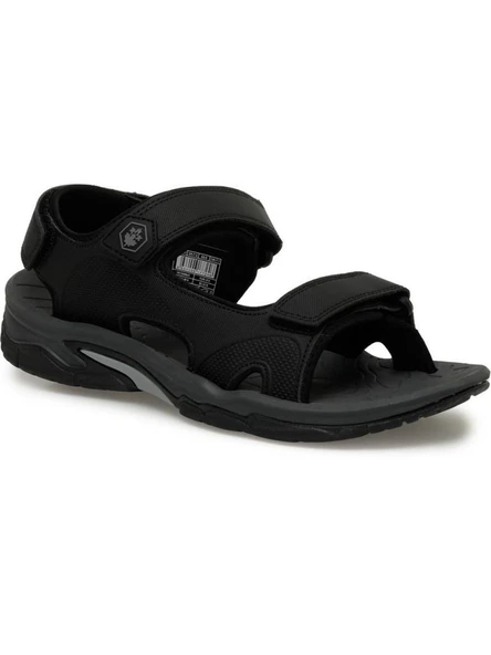 LUMBERJACK FUN 4FX SİYAH ANATOMİK CASUAL GÜNLÜK SPOR SANDALET - 2