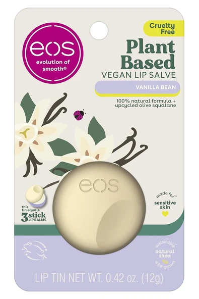 EOS Vanilla Bean Bitkisel Vegan Dudak Balsamı 12GR