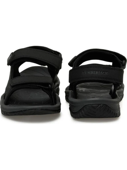 LUMBERJACK FUN 4FX SİYAH ANATOMİK CASUAL GÜNLÜK SPOR SANDALET - 7