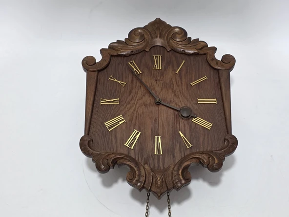 Kienzle 508/70 Antika Mekanik Duvar Saati W024 - 2