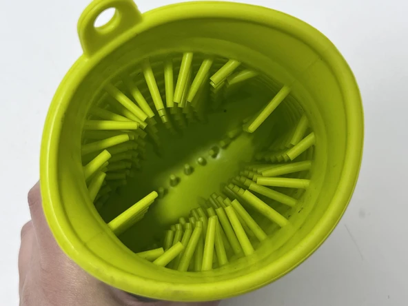 2si1 Arada Evcil Hayvanlar için Silikon Pati Yıkama Kabı - 9