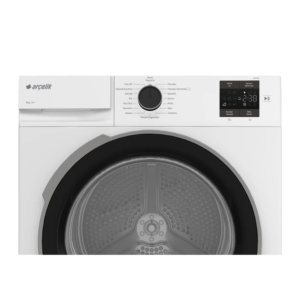Arçelik 801 KMX 8 kg Çamaşır Kurutma Makinesi - 4