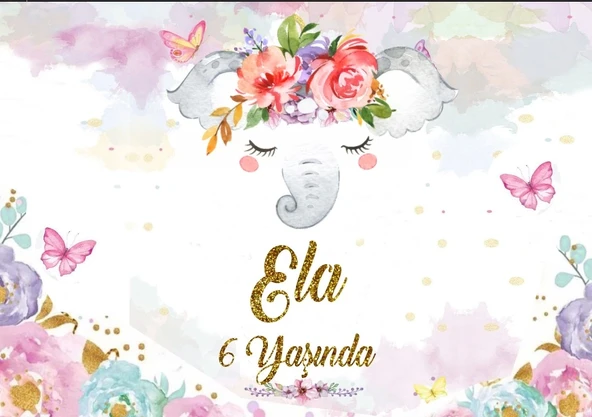 Koala Temalı Doğum Günü Afişi 70X100 cm ürün görseli