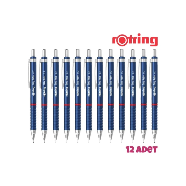 Tikky Retro Versatil Kalem0.7mm Mavi 12 Li