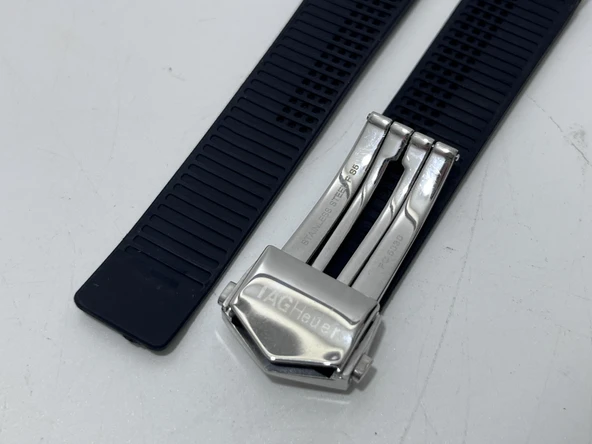 Tag Heuer Uyumlu Klipsli Silikon Kordon 20mm - 5