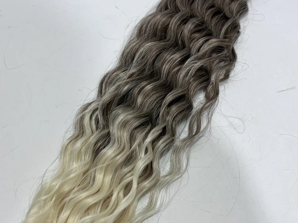 Sentetik Ombreli Postiş Saç 55cm (A9) - 4