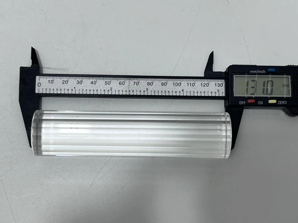 Dekoratif Çokgen Kristal Cam 131mm - 6