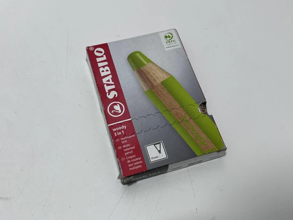Stabilo Woody 3 in 1 880/100 Beyaz Boya Kalemi 5li Paket - 2