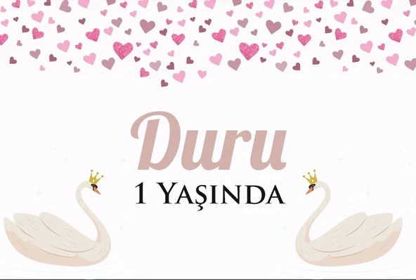 Papatya Temalı Doğum Günü Afişi 70X100 cm ürün görseli