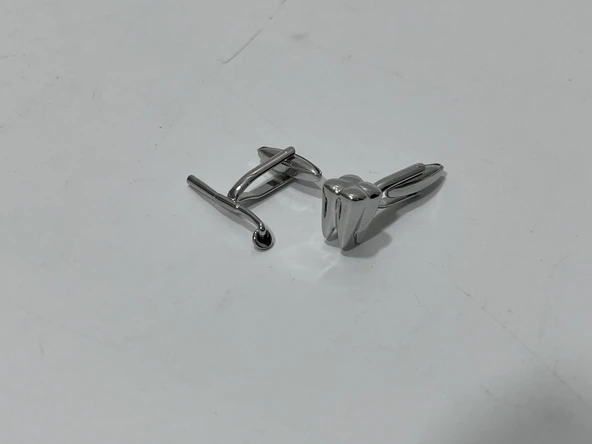 Diş Hekimi Tasarım Erkek Gömlek Kol Düğmesi - 2