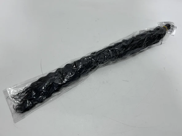 Sentetik Ombreli Postiş Saç 55cm (TB-Grey) - 2