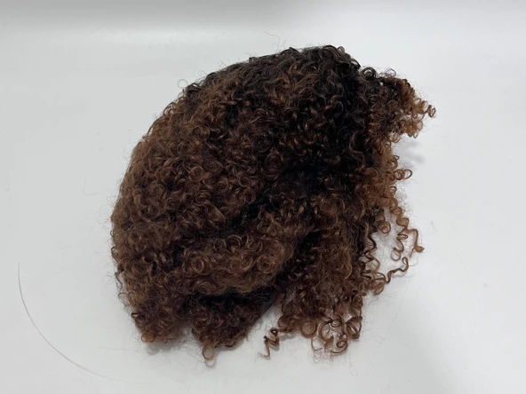 Afro Kıvırcık Tarz Sentetik Peruk - 3