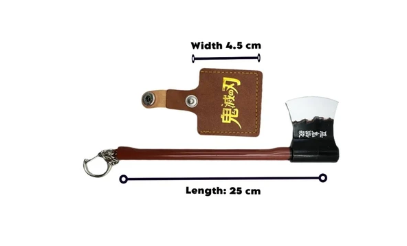 Demon Slayer Inspired Katana Dekoratif Balta 15cm - Resim 3