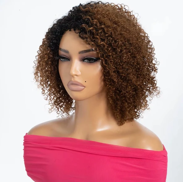 Afro Kıvırcık Tarz Sentetik Peruk