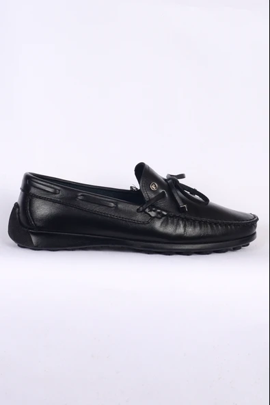 Pierre Cardin 14904  Loafer Önden Tokalı Siyah Erkek Ayakkabı