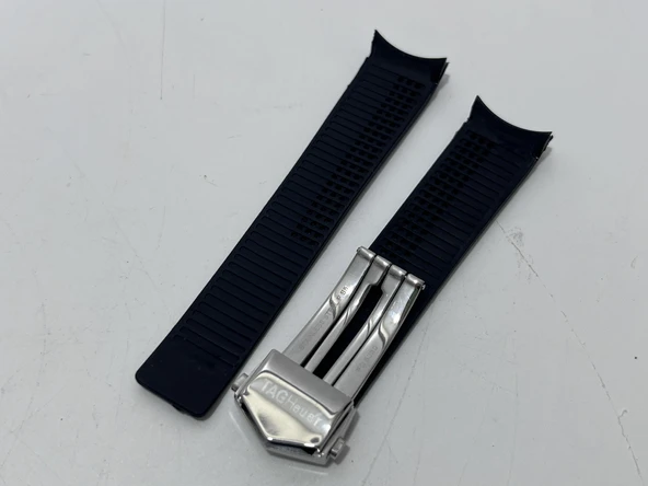 Tag Heuer Uyumlu Klipsli Silikon Kordon 20mm - 4