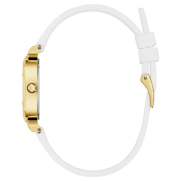 GUESS GUGW0912L2 BEYAZ SİLİKON KORDON KADIN KOL SAATİ - 2