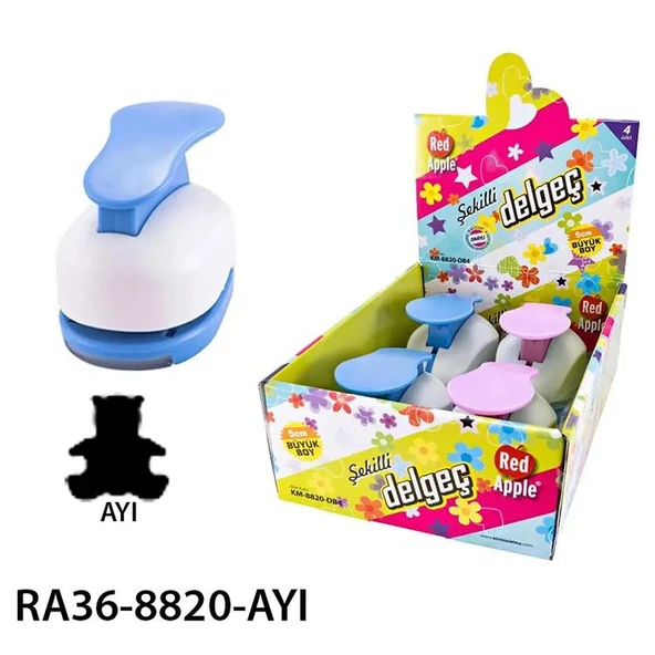 RED APPLE SEKILGEC 5CM AYICIK BATTAL BOY 8820-AYI