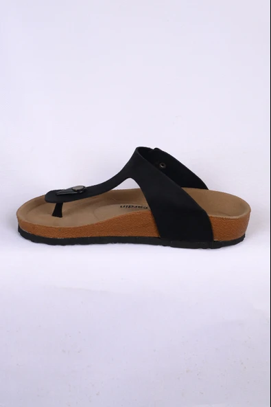 Pierre Cardin 7548 Parmak Arası Siyah Kadın Terlik - 2
