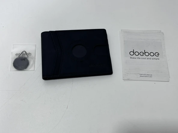 Doeboe AirTag Uyumlu RFID Korumalı Deri Erkek Cüzdanı - 5